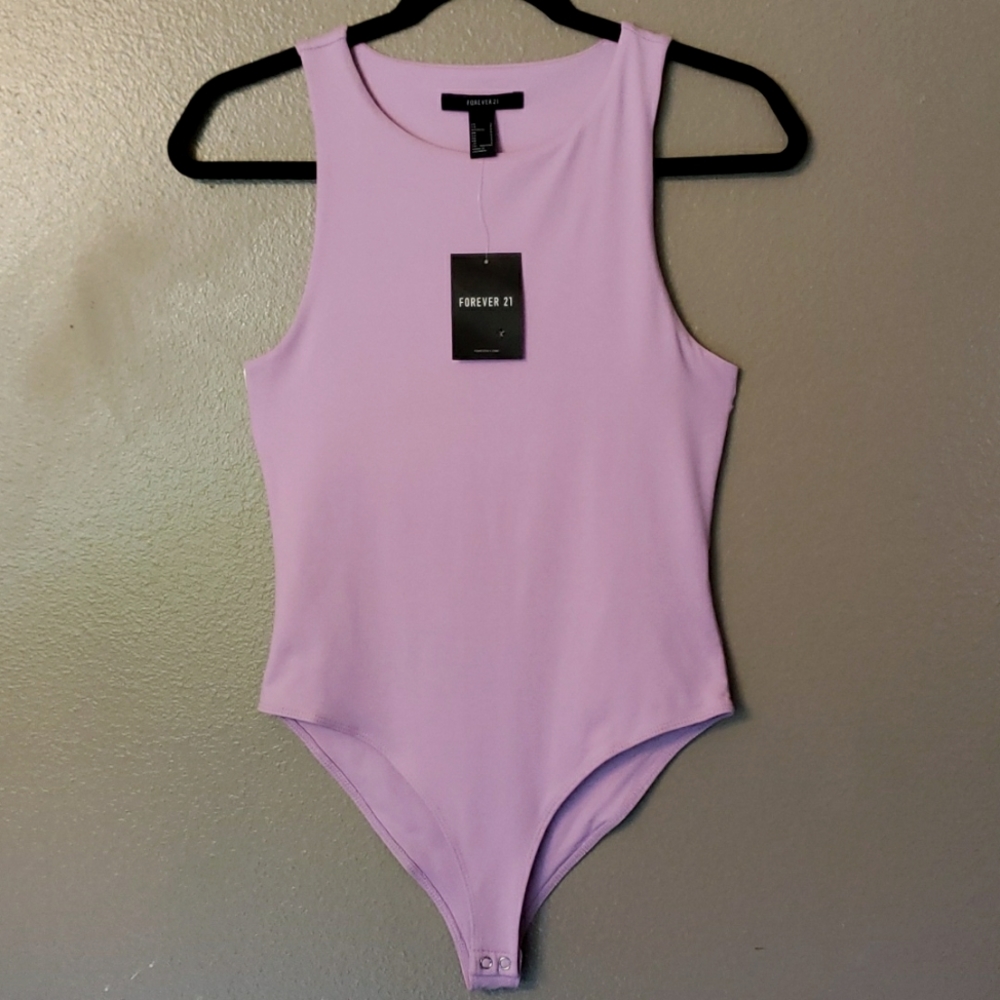 Body suit Forever 21 pink lavender